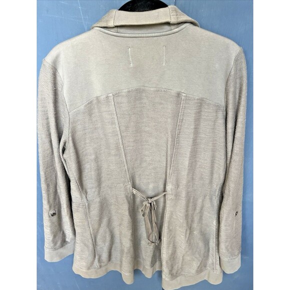 ANTHROPOLOGIE Womens Size Medium Jacket Coat Top Saturday Sunday Quinn Full-Zip - Picture 8 of 9